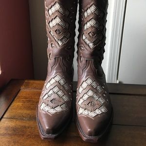 Golden Guns, Women’s Boots, Size 7, Brown